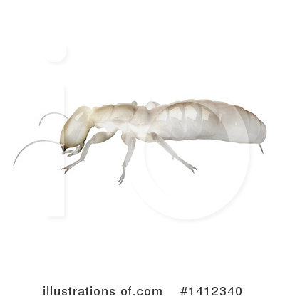 Royalty-Free (RF) Termite Clipart Illustration by Leo Blanchette - Stock Sample #1412340
