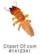 Termite Clipart #1412341 by Leo Blanchette