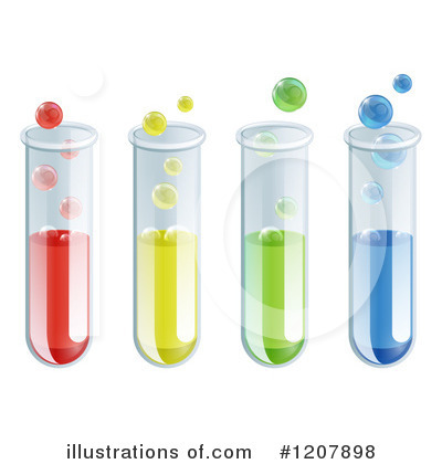 Royalty-Free (RF) Test Tube Clipart Illustration by AtStockIllustration - Stock Sample #1207898