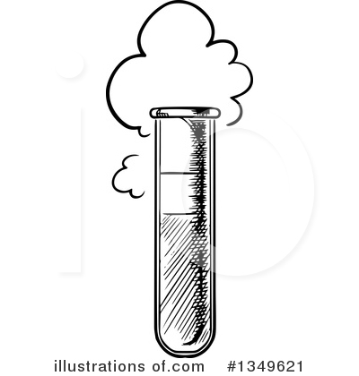 Royalty-Free (RF) Test Tube Clipart Illustration by Vector Tradition SM - Stock Sample #1349621