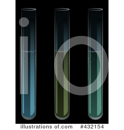 Royalty-Free (RF) Test Tubes Clipart Illustration by elaineitalia - Stock Sample #432154