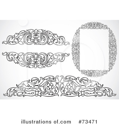 Royalty-Free (RF) Text Box Clipart Illustration by BestVector - Stock Sample #73471