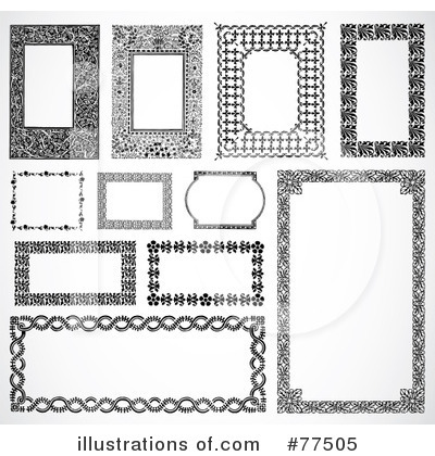 Royalty-Free (RF) Text Box Clipart Illustration by BestVector - Stock Sample #77505