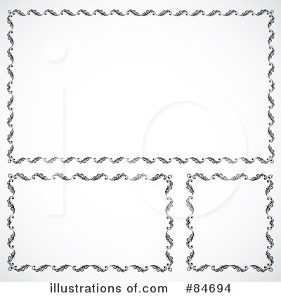 Royalty-Free (RF) Text Box Clipart Illustration by BestVector - Stock Sample #84694