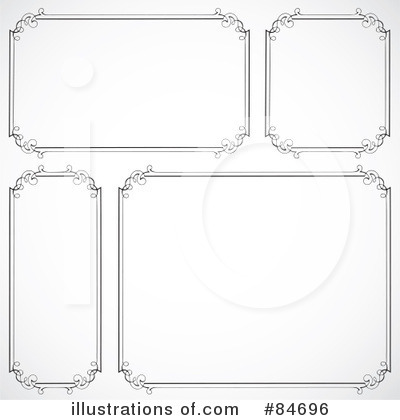 Royalty-Free (RF) Text Box Clipart Illustration by BestVector - Stock Sample #84696