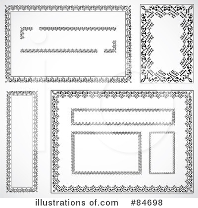 Royalty-Free (RF) Text Box Clipart Illustration by BestVector - Stock Sample #84698