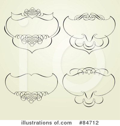 Royalty-Free (RF) Text Box Clipart Illustration by BestVector - Stock Sample #84712