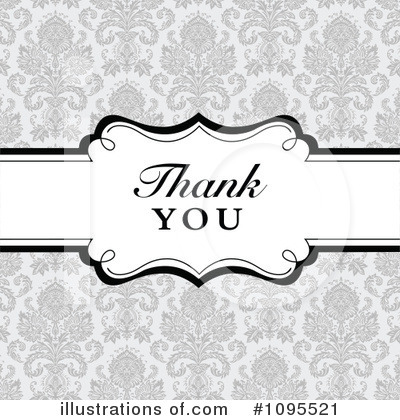 Royalty-Free (RF) Thank You Clipart Illustration by BestVector - Stock Sample #1095521