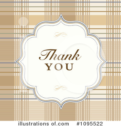 Royalty-Free (RF) Thank You Clipart Illustration by BestVector - Stock Sample #1095522
