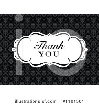 Royalty-Free (RF) Thank You Clipart Illustration by BestVector - Stock Sample #1101561