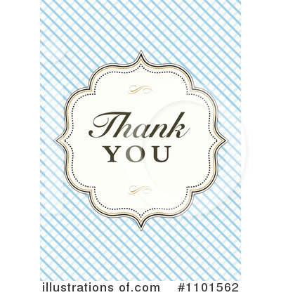 Royalty-Free (RF) Thank You Clipart Illustration by BestVector - Stock Sample #1101562