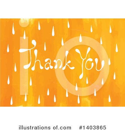 Royalty-Free (RF) Thank You Clipart Illustration by Cherie Reve - Stock Sample #1403865
