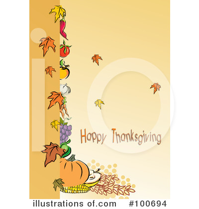 Thanksgiving Clipart #100694 by MilsiArt