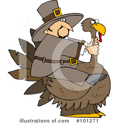Royalty-Free (RF) Thanksgiving Clipart Illustration by djart - Stock Sample #101271