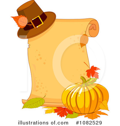 Royalty-Free (RF) Thanksgiving Clipart Illustration by Pushkin - Stock Sample #1082529