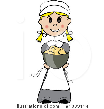 Royalty-Free (RF) Thanksgiving Clipart Illustration by Pams Clipart - Stock Sample #1083114