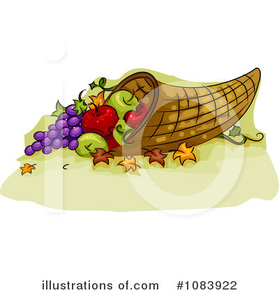 Royalty-Free (RF) Thanksgiving Clipart Illustration by BNP Design Studio - Stock Sample #1083922