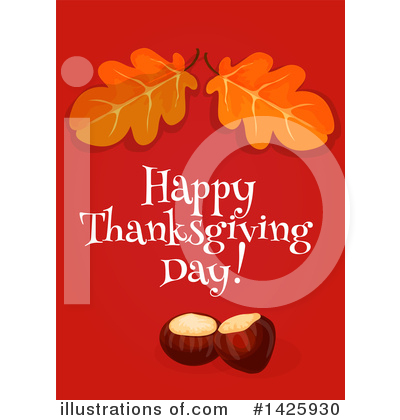 Royalty-Free (RF) Thanksgiving Clipart Illustration by Vector Tradition SM - Stock Sample #1425930