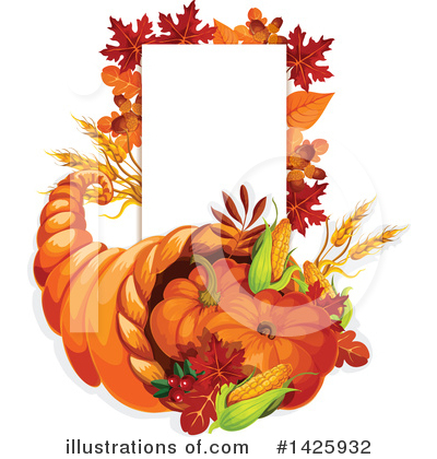 Royalty-Free (RF) Thanksgiving Clipart Illustration by Vector Tradition SM - Stock Sample #1425932
