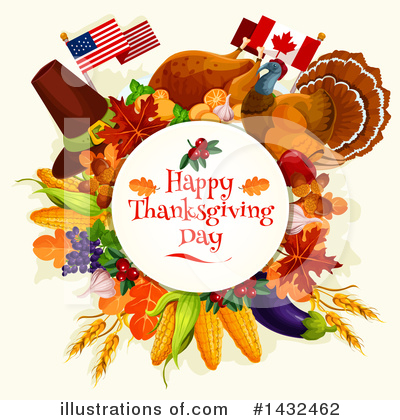 Royalty-Free (RF) Thanksgiving Clipart Illustration by Vector Tradition SM - Stock Sample #1432462