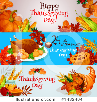 Royalty-Free (RF) Thanksgiving Clipart Illustration by Vector Tradition SM - Stock Sample #1432464