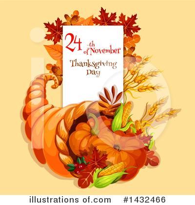 Royalty-Free (RF) Thanksgiving Clipart Illustration by Vector Tradition SM - Stock Sample #1432466