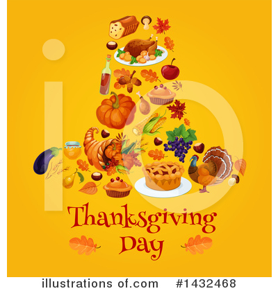 Royalty-Free (RF) Thanksgiving Clipart Illustration by Vector Tradition SM - Stock Sample #1432468