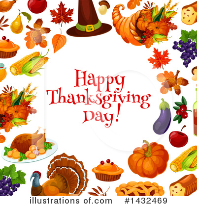 Royalty-Free (RF) Thanksgiving Clipart Illustration by Vector Tradition SM - Stock Sample #1432469