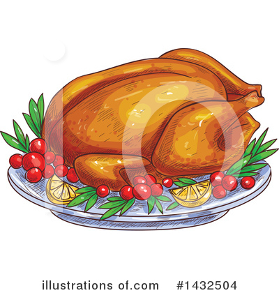 Royalty-Free (RF) Thanksgiving Clipart Illustration by Vector Tradition SM - Stock Sample #1432504