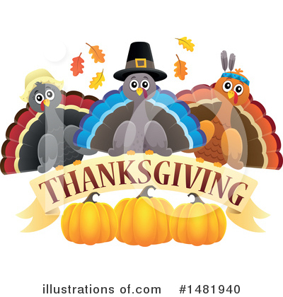 Thanksgiving Clipart #1124492 - Illustration by visekart