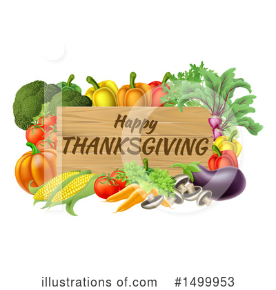 Royalty-Free (RF) Thanksgiving Clipart Illustration by AtStockIllustration - Stock Sample #1499953