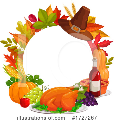 Thanksgiving Clipart #1727267 by Vector Tradition SM