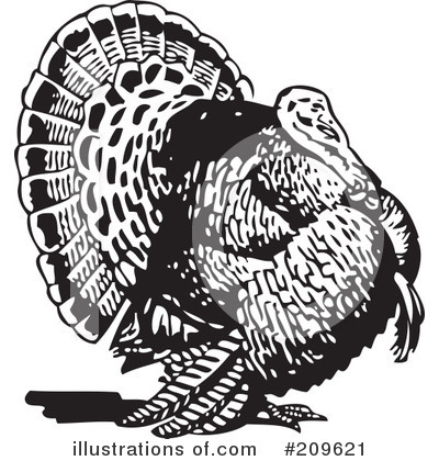 Royalty-Free (RF) Thanksgiving Clipart Illustration by BestVector - Stock Sample #209621