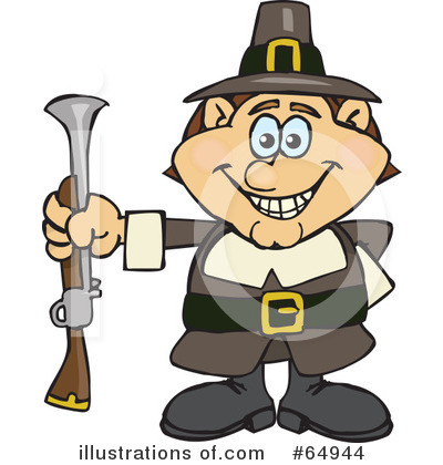 Royalty-Free (RF) Thanksgiving Clipart Illustration by Dennis Holmes Designs - Stock Sample #64944