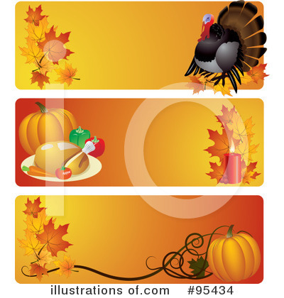 Royalty-Free (RF) Thanksgiving Clipart Illustration by Eugene - Stock Sample #95434
