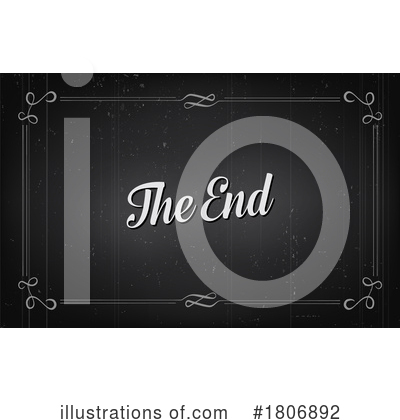 Royalty-Free (RF) The End Clipart Illustration by Vector Tradition SM - Stock Sample #1806892