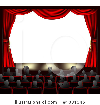 Curtain Clipart #1081345 by AtStockIllustration