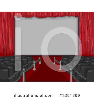 Royalty-Free (RF) Theater Clipart Illustration by BNP Design Studio - Stock Sample #1291869