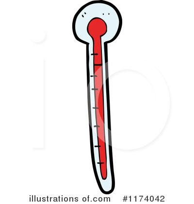 Royalty-Free (RF) Thermometer Clipart Illustration by lineartestpilot - Stock Sample #1174042