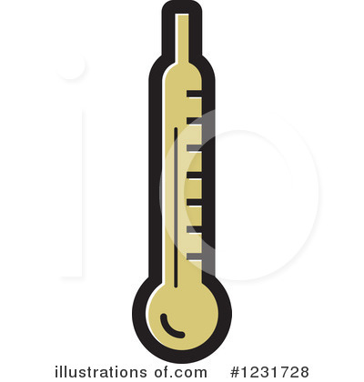 Thermometer Clipart #1231728 by Lal Perera