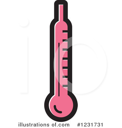 Royalty-Free (RF) Thermometer Clipart Illustration by Lal Perera - Stock Sample #1231731