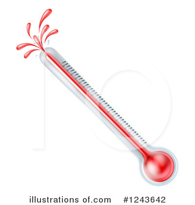 Royalty-Free (RF) Thermometer Clipart Illustration by AtStockIllustration - Stock Sample #1243642
