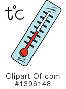 Thermometer Clipart #1396148 by Vector Tradition SM