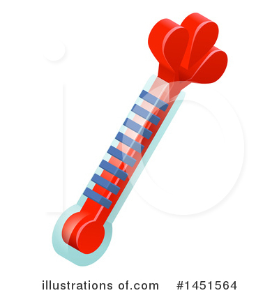 Thermometer Clipart #1451564 by AtStockIllustration