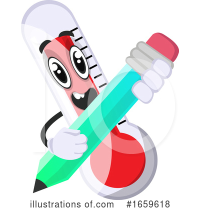 Royalty-Free (RF) Thermometer Clipart Illustration by Morphart Creations - Stock Sample #1659618