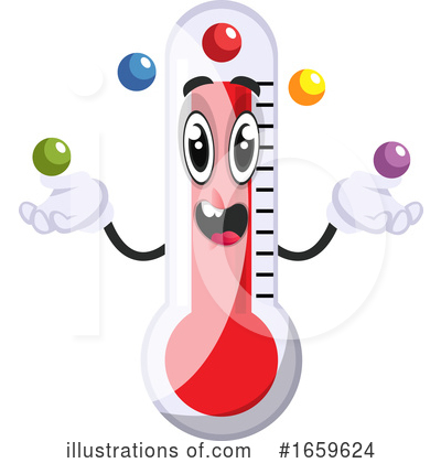 Royalty-Free (RF) Thermometer Clipart Illustration by Morphart Creations - Stock Sample #1659624