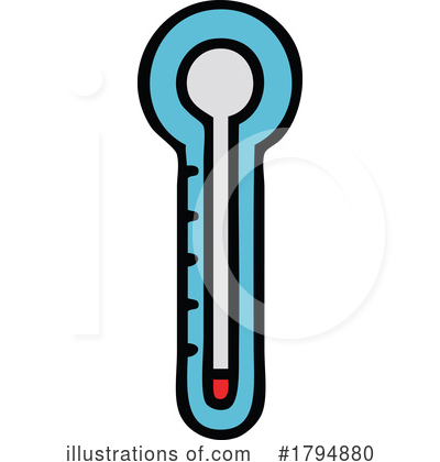 Royalty-Free (RF) Thermometer Clipart Illustration by lineartestpilot - Stock Sample #1794880