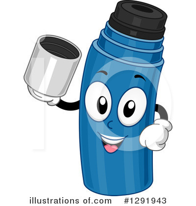 Thermos Clipart #1291943 by BNP Design Studio
