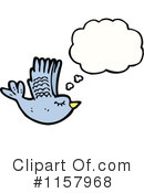 Thinking Bird Clipart #1157968 by lineartestpilot