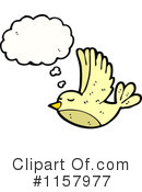 Thinking Bird Clipart #1157977 by lineartestpilot
